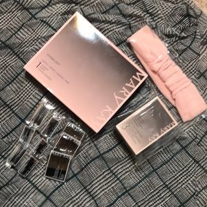 Mary Kay bundle compacts brushes tools headband